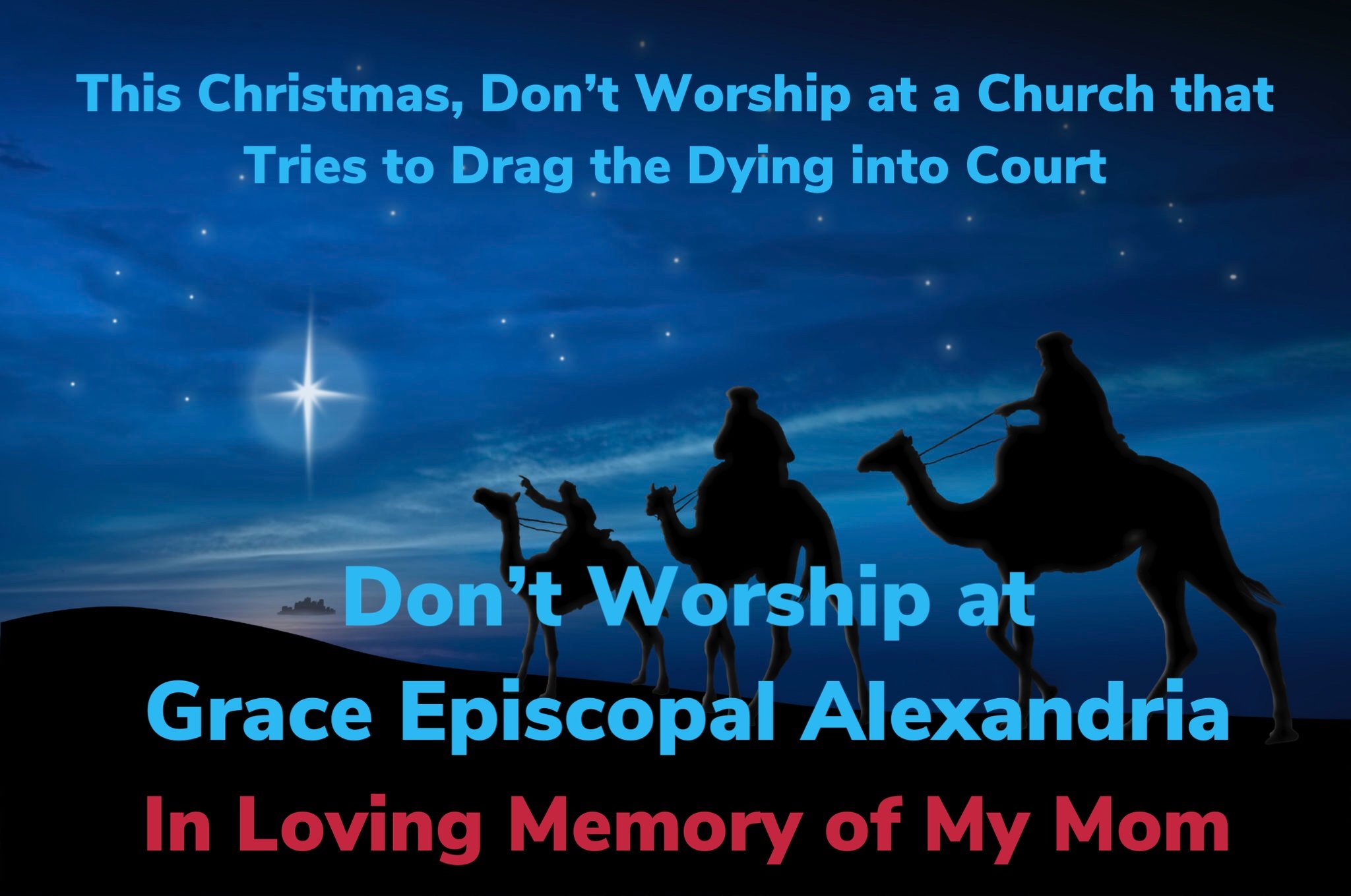 Boycott Grace Episcopal Alexandria This Christmas