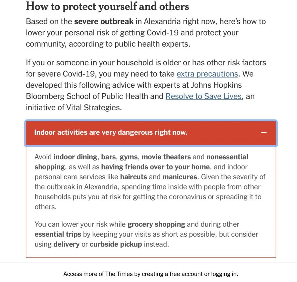 Grace Episcopal Alexandria Ignores Pandemic Prevention Guidelines