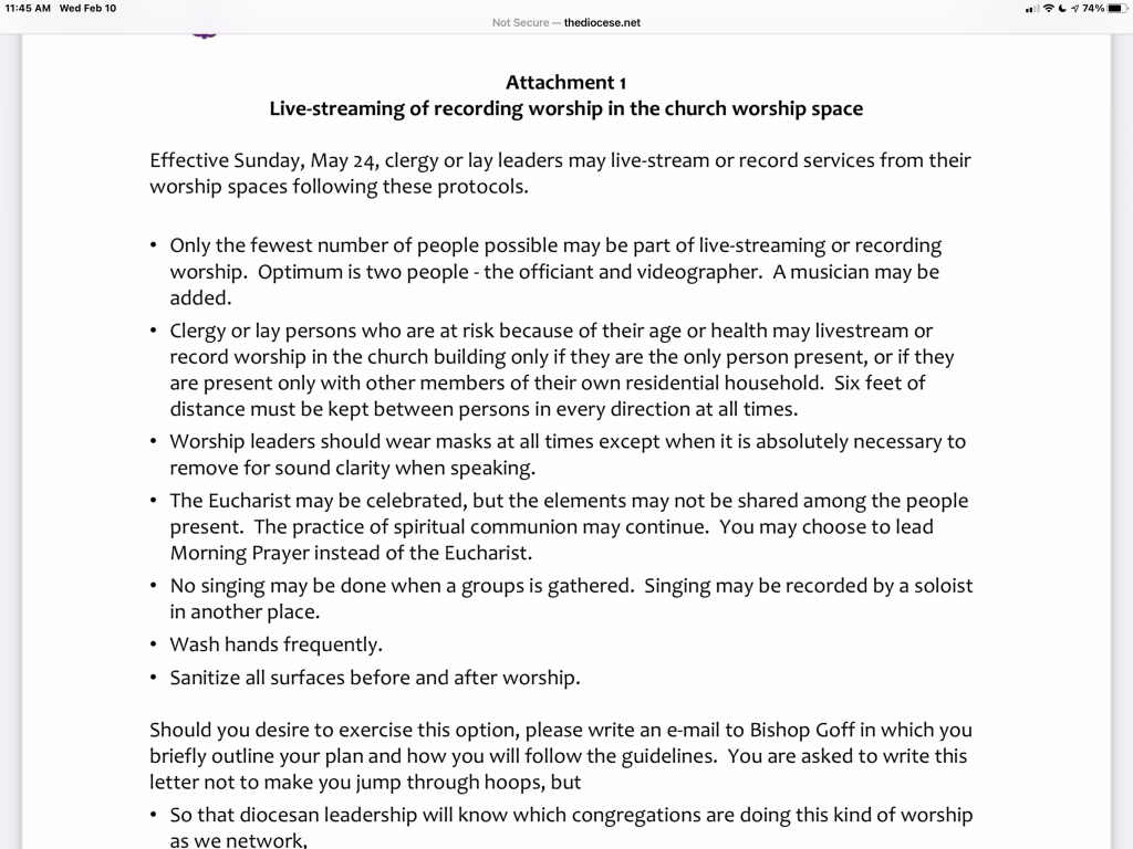 DioVA pandemic policy